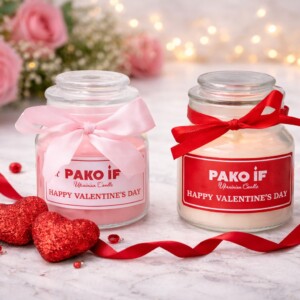 Свічка в склі ТО 205 аром.  Велентина   арт.520