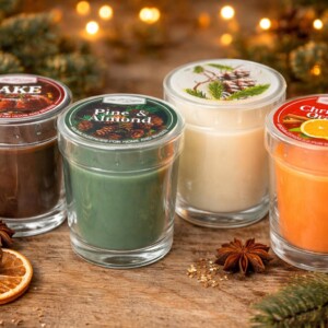 Свічка в склі ароматна Міні Хвоя     арт.70440