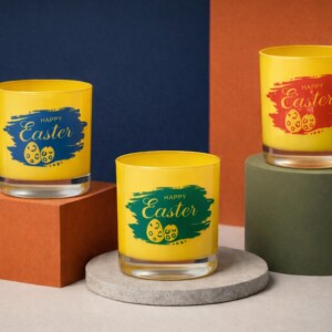 Свічка в склі ароматна Великодня