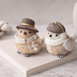 Свічка декоративна Горобчик (Шапка, кепка) 90*80   120 г