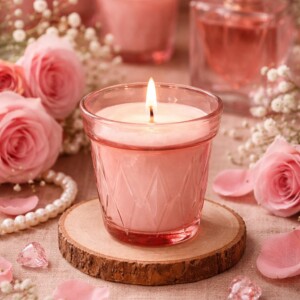 Свічка аром.скло  ромб 300г