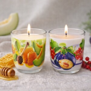 Свічка ароматна в склі рукав МІХ