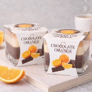 Свічка в склі ароматна Кубик 70*63