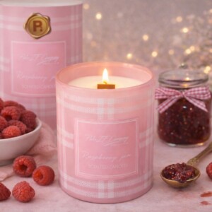 Свічка в склі ароматна, упаковка тубус (арт. 70848)