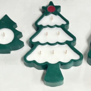 Свічка ароматна в кашпо Ялинка