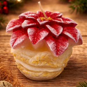 Свічка декоративна Вазон Різдвяник